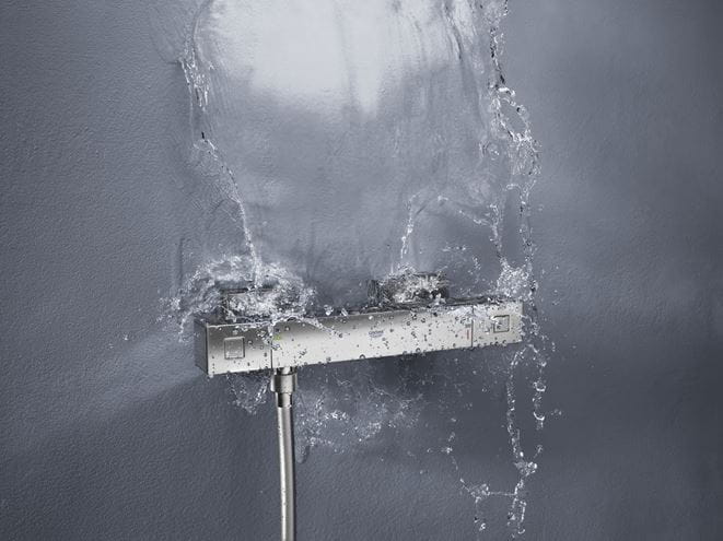 GROHE GROHTHERM CUBE sprchová nástěnná termostatická baterie, Water Saving, chrom 34488000 Obrázek - fotka