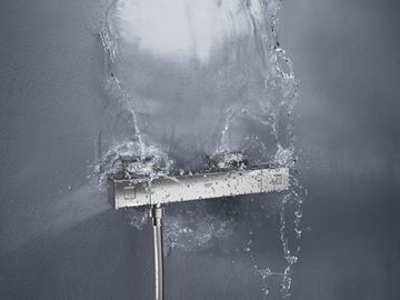 GROHE GROHTHERM CUBE sprchová nástěnná termostatická baterie, Water Saving, chrom 34488000 Obrázek - fotka