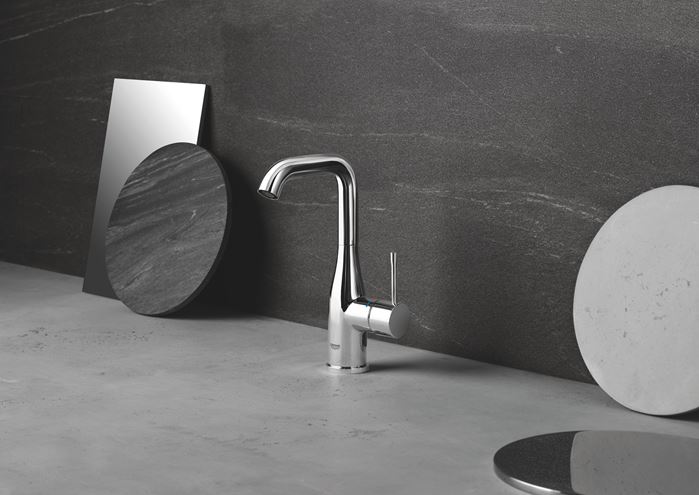 GROHE ESSENCE NEW umyvadlová stojánková baterie, s odtokovou soupravou, Water Saving, chrom 32628001 Obrázek - fotka