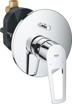 GROHE BAULOOP vanová podomítková baterie, s přepínačem, s tělesem, chrom