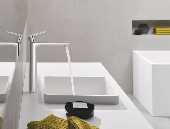 GROHE LINEARE umyvadlová stojánková baterie, chrom 23405001 Obrázek - fotka