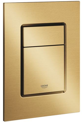 GROHE SKATE COSMOPOLITAN S ovládací tlačítko pro dvě splachování, plast, kartáčovaný Cool Sunrise 37535GN0 Obrázek - Hlavní obrázek