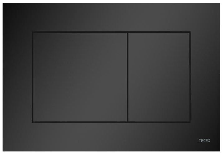 TECE NOW ovládací tlačítko pro dvě splachování, plast, matná černá 9240407 Obrázek - Hlavní obrázek