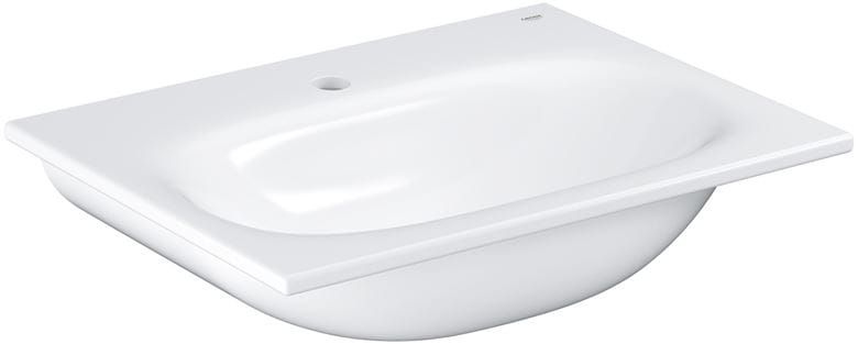 GROHE ESSENCE umyvadlo 60 cm, s otvorem pro baterii a přepadem, PureGuard, alpská bílá 3956800H Obrázek - Hlavní obrázek