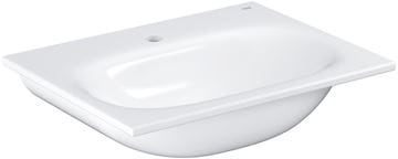 GROHE ESSENCE umyvadlo 60 cm, s otvorem pro baterii a přepadem, PureGuard, alpská bílá