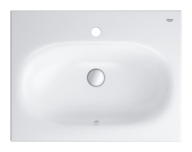 GROHE ESSENCE umyvadlo 60 cm, s otvorem pro baterii a přepadem, PureGuard, alpská bílá 3956800H Obrázek - fotka