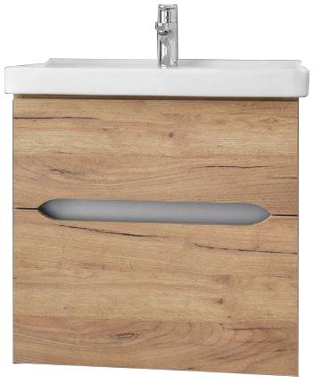 EDEN BERYL skříňka pod umyvadlo 56,6x42,5x54 cm, 2 zásuvky, gold craft oak BEJ60ZZ1 M26M26 BU Obrázek - Hlavní obrázek