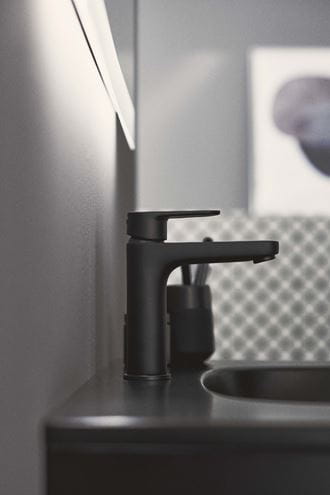 IDEAL STANDARD CERAFINE O umyvadlová stojánková baterie, černá BC554XG Obrázek - fotka