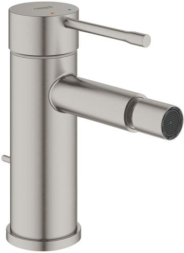 GROHE ESSENCE NEW bidetová stojánková baterie, s odtokovou soupravou, Water Saving, supersteel 24178DC1 Obrázek - Hlavní obrázek