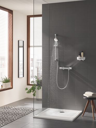 GROHE GROHTHERM 1000 PERFORMANCE sprchová nástěnná termostatická baterie, Water Saving, chrom 34827000 Obrázek - fotka