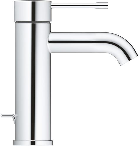 GROHE ESSENCE NEW umyvadlová stojánková baterie, s odtokovou soupravou, studený start, chrom 24180001 Obrázek - fotka