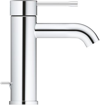 GROHE ESSENCE NEW umyvadlová stojánková baterie, s odtokovou soupravou, studený start, chrom 24180001 Obrázek - fotka