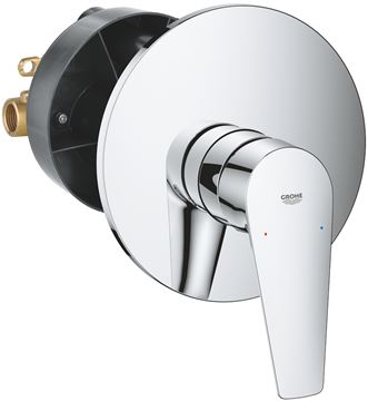 GROHE BAUEDGE sprchová podomítková baterie, s tělesem, chrom