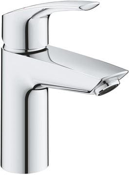 GROHE EUROSMART umyvadlová stojánková baterie, s odtokovou soupravou, Water Saving, chrom