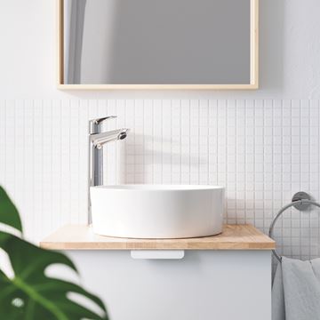 GROHE BAUEDGE umyvadlová stojánková baterie, chrom 23761001 Obrázek - fotka
