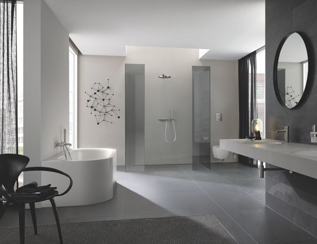 GROHE ESSENCE NEW sprchová nástěnná baterie, supersteel 25252DC1 Obrázek - fotka