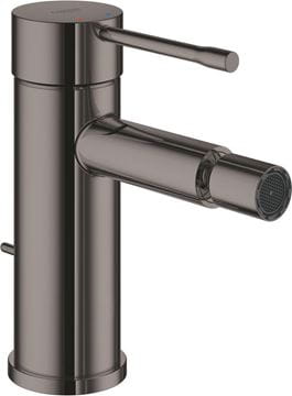 GROHE ESSENCE NEW bidetová stojánková baterie, s odtokovou soupravou, Water Saving, hard graphite