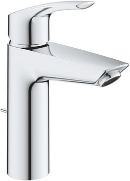 GROHE EUROSMART umyvadlová stojánková baterie, s odtokovou soupravou, studený start, chrom