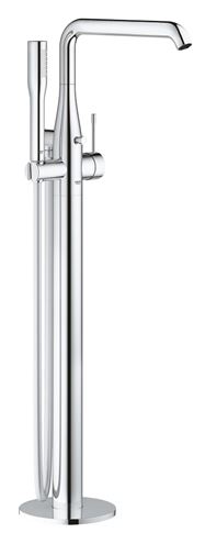 GROHE ESSENCE NEW vanová baterie na podlahu, s přepínačem, se sprchovou soupravou, chrom 25248001 Obrázek - Hlavní obrázek