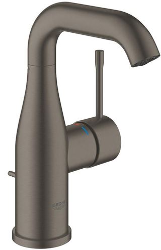 GROHE ESSENCE NEW umyvadlová stojánková baterie, s odtokovou soupravou, kartáčovaný hard graphite 24173AL1 Obrázek - Hlavní obrázek