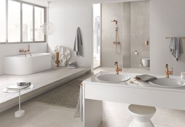 GROHE ESSENCE NEW umyvadlová stojánková baterie, s odtokovou soupravou, warm sunset 24173DA1 Obrázek - fotka