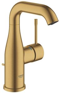 GROHE ESSENCE NEW umyvadlová stojánková baterie, s odtokovou soupravou, kartáčovaný cool sunrise