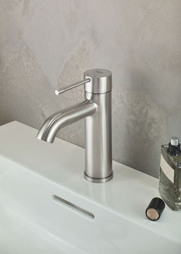 GROHE ESSENCE NEW umyvadlová stojánková baterie, s odtokovou soupravou, supersteel 24171DC1 Obrázek - fotka
