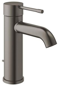 GROHE ESSENCE NEW umyvadlová stojánková baterie, s odtokovou soupravou, kartáčovaný hard graphite