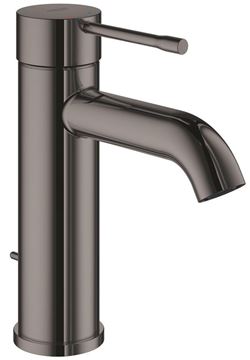 GROHE ESSENCE NEW umyvadlová stojánková baterie, s odtokovou soupravou, hard graphite