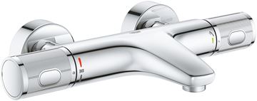 GROHE GROHTHERM 1000 PERFORMANCE vanová nástěnná termostatická baterie, s přepínačem, chrom