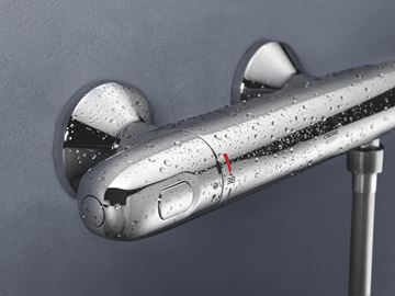 GROHE GROHTHERM 1000 sprchová nástěnná termostatická baterie, Water Saving, chrom 34814003 Obrázek - fotka