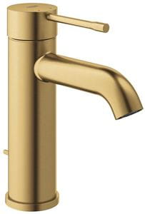 GROHE ESSENCE NEW umyvadlová stojánková baterie, s odtokovou soupravou, kartáčovaný cool sunrise