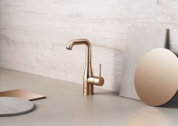 GROHE ESSENCE NEW umyvadlová stojánková baterie, s odtokovou soupravou, warm sunset 24174DA1 Obrázek - fotka