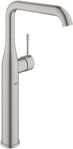 GROHE ESSENCE NEW umyvadlová stojánková baterie, supersteel