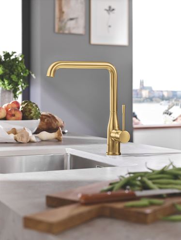 GROHE ESSENCE NEW dřezová baterie, kartáčovaný cool sunrise 30505GN0 Obrázek - fotka