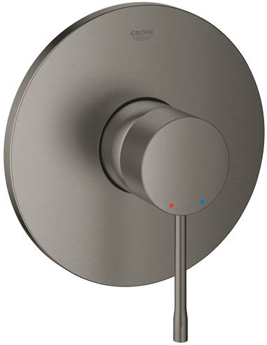 GROHE ESSENCE NEW sprchová podomítková baterie, kartáčovaný hard graphite 24168AL1 Obrázek - Hlavní obrázek