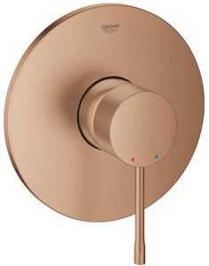 GROHE ESSENCE NEW sprchová podomítková baterie, kartáčovaný warm sunset