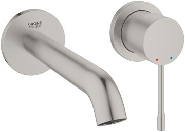 GROHE ESSENCE NEW umyvadlová podomítková baterie, supersteel