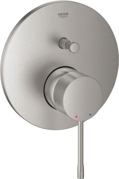 GROHE ESSENCE NEW vanová podomítková baterie, s přepínačem, supersteel