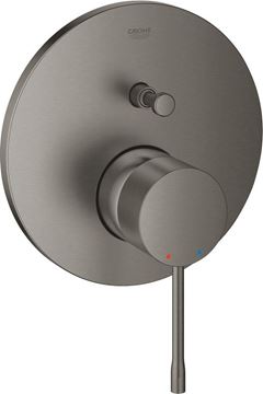 GROHE ESSENCE NEW vanová podomítková baterie, s přepínačem, kartáčovaný hard graphite