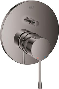 GROHE ESSENCE NEW vanová podomítková baterie, s přepínačem, hard graphite