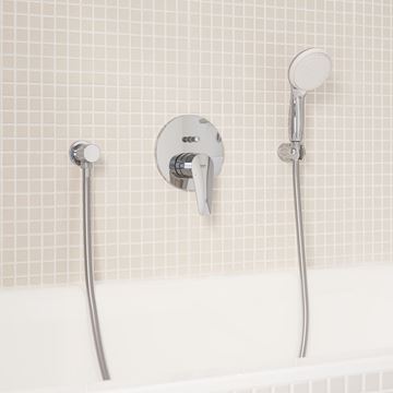 GROHE BAUEDGE vanová podomítková baterie, s přepínačem, chrom 24162001 Obrázek - fotka