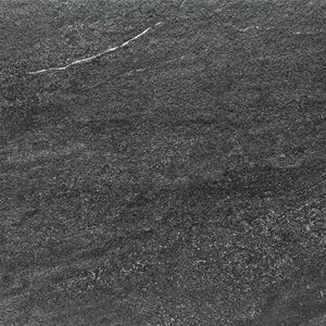 RAKO QUARZIT OUTDOOR dlažba 60x60x2 cm, mat reliéf, černá, II. jakost
