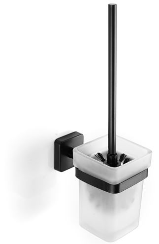 CONCEPT 150 WC štětka, nástěnná, sklo, černá SLZD 74N-PT Obrázek - Hlavní obrázek