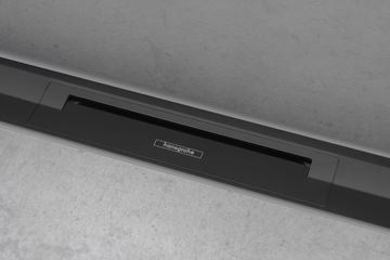 HANSGROHE 800 RAINDRAIN FLEX vrchní sada sprchového žlabu, zkracovatelný, pro instalaci ke stěně, matná černá 56051670 Obrázek - fotka