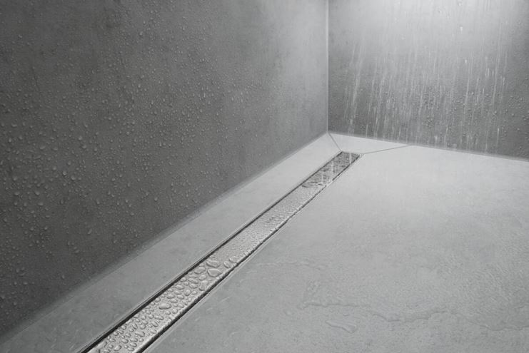 HANSGROHE 700 RAINDRAIN MATCH vrchní sada sprchového žlabu, s výškově stavitelným rámem, matná černá 56037670 Obrázek - fotka