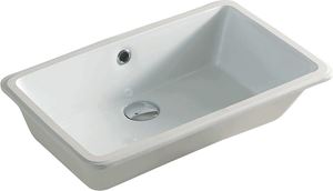 ARTCERAM GEA umyvadlo 53 cm, s přepadem