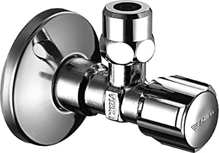 CONCEPT COMFORT rohový ventil 1/2"x3/8", chrom 049170601 Obrázek - Hlavní obrázek