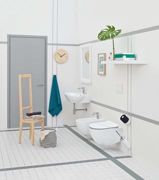 ARTCERAM FILE 2.0 závěsné WC, Rimless splachování, lesklá bílá  FLV004 01,30 Obrázek - fotka