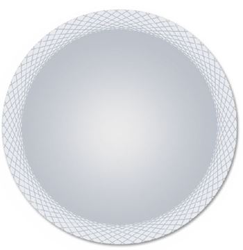 AMIRRO CROSSLINES zrcadlo 70 cm, s osvětlením
